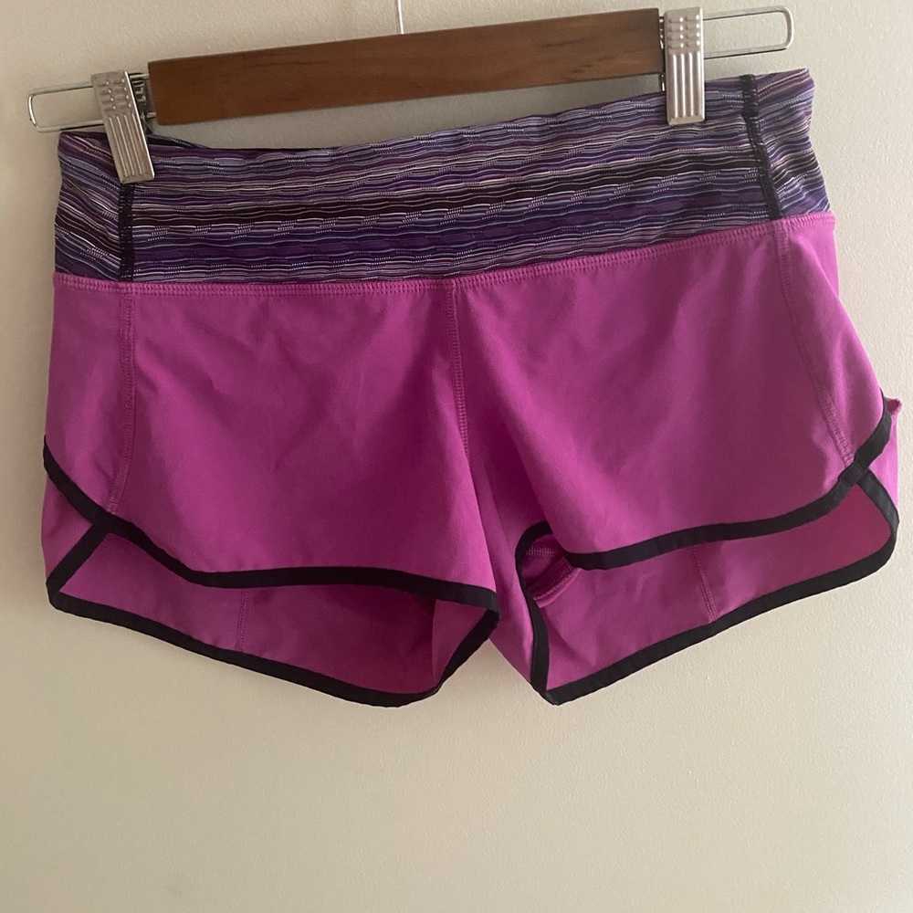 Lulu lemon purple shorts